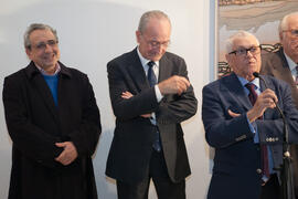 Inauguración de la exposición "Paisajes Andaluces", de Eugenio Chicano. Museo del Patrimonio Municipal. Diciembre de 2016
