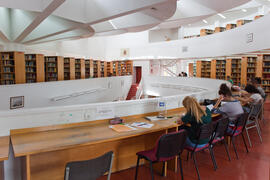 Biblioteca de Derecho "Alejandro Rodríguez Carrión". Campus de Teatinos. Octubre de 2012