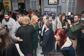 Momentos previos a la gala inaugural de la XXV edición de Fancine de la Universidad de Málaga. Teatro Cervantes. Noviembre de 2015