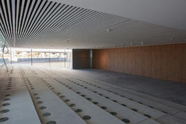 Interiores de la nueva Facultad de Psicología. Campus de Teatinos. Mayo de 2021