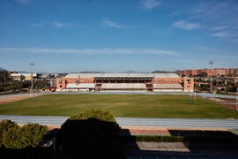 Complejo Polideportivo Universitario. Campus de Teatinos. Abril de 2021
