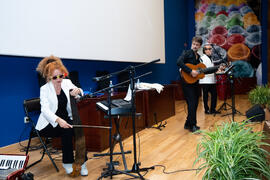 Actuación del grupo musical "Boleros Imperfectos". Graduación y clausura del curso del Aula de Mayores de la Universidad de Málaga. Paraninfo. Junio de 2019