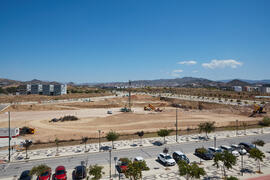Obras de la nueva Facultad de Turismo. Campus de Teatinos. Junio de 2021