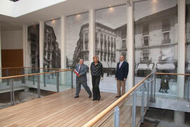 Inauguración de la exposición "Málaga, una visión panorámica". Rectorado. Diciembre de 2007