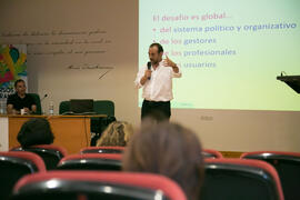 Luis Barriga. Curso "La integración social, reto actual de los Servicios Sociales". Cursos de Verano de la Universidad de Málaga. Vélez Málaga. Julio de 2018
