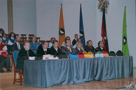 Apertura del Curso Académico 1992/1993 de la Universidad de Málaga. Teatro Cervantes. Octubre de 1992