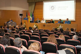 Investidura como Doctor "Honoris Causa" de Jean-Marie Lehn por la Facultad de Ciencias de la Universidad de Málaga. Edificio del Rectorado. Junio 2015