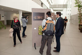 III Edición de la entrega de premios del concurso de fotografía medioambiental. Complejo de Estudios Sociales y Comercio. Marzo de 2014