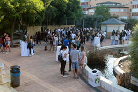Welcome to UMA. Bienvenida a los alumnos de intercambio internacional de la Universidad de Málaga. Jardín botánico. Octubre de 2017