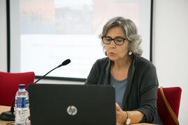 Conferencia de María Linarejos Cruz. Curso "Patrimonio y Turismo Cultural". Cursos de Verano de la Universidad de Málaga. Vélez Málaga. Julio de 2018