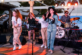 Concierto de Julia Martín. Festival solidario en los Baños del Carmen. Cursos de Verano de la Universidad de Málaga. Málaga. Julio de 2019