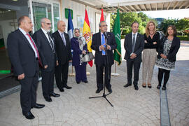 Inauguración de la Oficina de la Universidad de Sharjah, Emiratos Árabes. Jardín Botánico. Noviembre de 2015