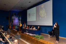 Lectura de lección inaugural. Apertura del Curso Académico 2019/2020 de la Universidad de Málaga. Paraninfo. Septiembre de 2019