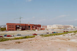 Obras del Campus de Teatinos: Biblioteca General. Octubre de 1992
