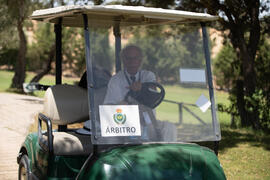 Árbitro del Campeonato Europeo de Golf Universitario. Antequera. Junio de 2019
