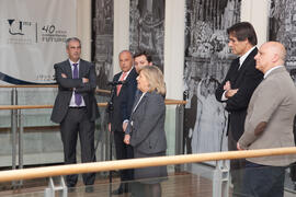 Inauguración de la exposición "Semana Santa, 1972. UMA 40 años compartiendo futuro". Rectorado. Marzo de 2013