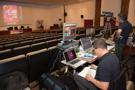 Making Of para Manos Unidas. Paraninfo. Mayo de 2012