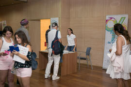 Entrega de documentación. Curso "Agua y desarrollo sostenible en un contexto de cambio climático". Cursos de verano 2019 de la Universidad de Málaga. Marbella. Julio de 2019