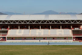Complejo Polideportivo Universitario. Campus de Teatinos. Abril de 2021