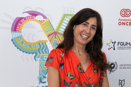 Lourdes García. Curso "Comunicación deportiva". Cursos de Verano de la Universidad de Málaga. Vélez-Málaga. Julio de 2019