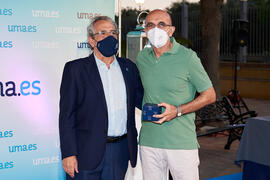 Homenaje al personal jubilado o que cumple 25 años de servicio en la Universidad de Málaga. Jardín Botánico. Septiembre de 2021