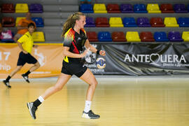 Partido Universidad Radboud - Universidad de Colonia. Categoría femenina. Campeonato Europeo Universitario de Balonmano. Antequera. Julio de 2017