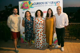 Photocall previo al concierto de Dorantes en los Cursos de Verano de la Universidad de Málaga. Vélez Málaga. Julio de 2018