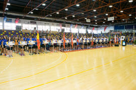 Ceremonia de inauguración. Campeonato Europeo Universitario de Balonmano. Antequera. Julio de 2017