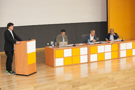 Debate electoral entre los candidatos a Rector de la Universidad de Málaga. Escuela Técnica Superior de Ingeniería Industrial. Noviembre de 2015