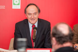 Presentación "Becas Santanter CRUE CEPYME: Prácticas Profesionales en Empresa". Rectorado. Noviembre de 2012
