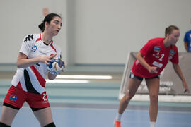 Partido Universidad de Aksaray - Universidad de Oslo. Categoría femenina. Campeonato Europeo Universitario de Balonmano. Antequera. Julio de 2017
