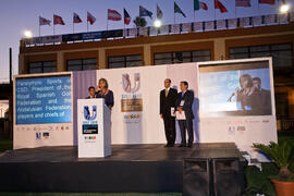 Inauguración del Campeonato Mundial Universitario de Golf. Antequera Golf. Junio de 2010