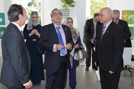 Inauguración de la Oficina de la Universidad de Sharjah, Emiratos Árabes. Jardín Botánico. Noviembre de 2015