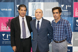 Autoridades. Gala del Deporte Universitario. Escuela Técnica Superior de Ingeniería de Telecomunicaciones. Junio de 2015