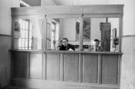 Málaga. Oficina de Renfe. Febrero de 1963