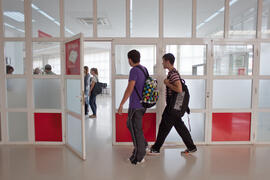 Biblioteca de Derecho "Alejandro Rodríguez Carrión". Campus de Teatinos. Octubre de 2012