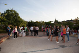 Bienvenida a los alumnos de intercambio internacional de la Universidad de Málaga. Jardín botánico. Octubre de 2016