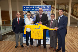 Presentación del Campus Chelsea FC Foundation. Rectorado. Junio de 2010