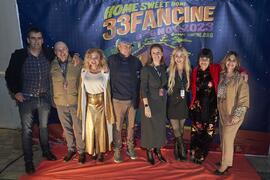 Grupo en photocall. Inauguración de la 33ª edición de Fancine de la Universidad de Málaga. Cine Albéniz. Noviembre de 2023