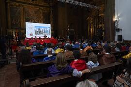 Discurso de José Ángel Narváez. Entrega de la medalla de oro de la Universidad de Sevilla a la Universidad de Málaga. Iglesia de la Anunciación, Sevilla. Septiembre de 2022