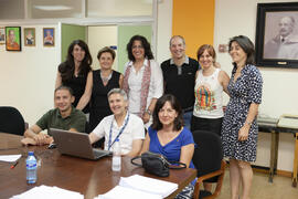 Reunión de la Comisión Académica para seleccionar a los premiados. Olimpiada Española de Economía, Fase Nacional. Facultad de Ciencias Económicas y Empresariales. Málaga. Junio de 2015