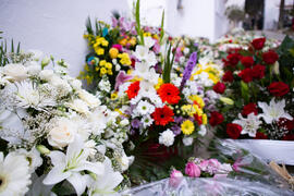 Entierro de Eugenio Chicano. Cementerio de Vélez-Málaga. Noviembre de 2019