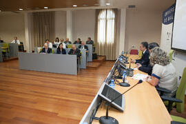 Encuentro de rectores de Brasil, Portugal y España: Fomento de la cultura emprendedora. Edificio del Rectorado. Octubre de 2015