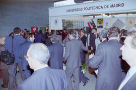 Inauguración del Salón Internacional del Estudiante. Córdoba. Febrero de 1994