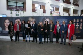 Inauguración de la exposición "Diversas capacidades (in)visibles". Facultad de Ciencias de la Educación y Psicología. Noviembre de 2017