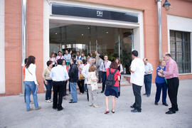 Visita anual de la conferencia de la RedOTRI en el centro histórico de Málaga. Junio de 2010