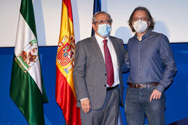 Toma de posesión de Rafael Antonio Cañas Pendón como nuevo profesor titular del Área de Bioquímica y Biología Molecular de la Universidad de Málaga. Paraninfo. Diciembre de 2021