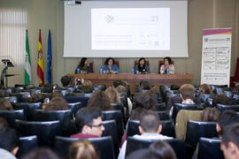Mesa redonda "El emprendimiento femenino en la sostenibilidad y promoción de los entornos naturales". Seminario "Emprende 21". Facultad de Ciencias Económicas y Empresariales. Noviembre de 2016
