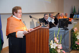 Investidura como Doctor "Honoris Causa" de D. Jaime Gil Aluja por la Facultad de Económicas de la Universidad de Málaga. Paraninfo. Noviembre de 2014