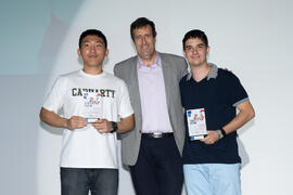 Entrega del premio a mejores equipos y deportistas de la 45ª Edición del Trofeo Rector de la UMA . Gala del Deporte Universitario 2019. Escuela Técnica Superior de Ingeniería de Telecomunicaciones. Junio de 2019